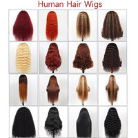 Perruque sans colle pré-épilée 7*5, couleur 1B, cheveux raides, en stock usine