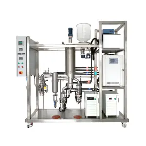 High Quality Stainless Steel Short Path Molecular Distillation Wiped Film Distillation Machine