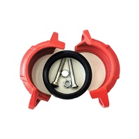 Raccord flexible à rainures pour système de sprinkler anti-incendie en fonte ductile haute pression FM avec garantie de 3 ans