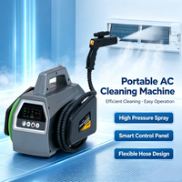 Pompe de nettoyage à vapeur HVAC 240/120V, machine de nettoyage à haute pression à eau chaude et froide 3300W pour climatiseur, cuisine
