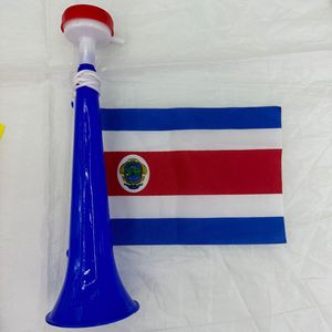 2024 chất lượng cao Trận Đấu Bóng Đá Khuyến Mãi Cổ Vũ Fan nhựa không khí Vuvuzela sừng với biểu tượng tùy chỉnh - Product Image 3