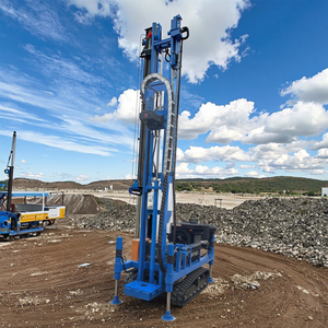 Highway Crawler Auger Drilling <span class=keywords><strong>Rig</strong></span> Mini Slope Protection DTH Drilling <span class=keywords><strong>Rig</strong></span> Mine Tunnel Shaft Máquina de perforación hidráulica neumática - Product Image 2