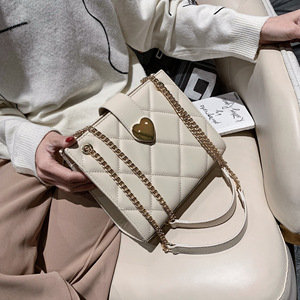 Nuevo Bolso de Mano Moderno y a la Moda con Cierre de Corazón, de Cuero PU, Bonito Bolso Cruzado para Chicas, Bolsos de Mano de Lujo para Mujer de Buena Calidad - Product Image 5