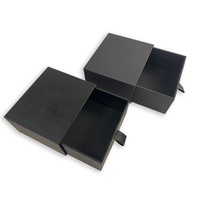 Boîte de tiroir en carton spécial rigide laminé mat de haute qualité personnalisé doublure éponge en relief pour mettre l'emballage boîte-cadeau