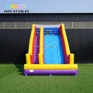 Château <span class=keywords><strong>gonflable</strong></span> professionnel de qualité supérieure, toboggan aquatique <span class=keywords><strong>gonflable</strong></span> extérieur tropical avec palmiers, idéal pour la location événementielle - Product Image 3