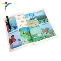 Impresión de Libros de Tapa Blanda con Encuadernación Perfecta a Precio Económico con Papel Offset y Papel de Arte para Libros de Texto de Primaria