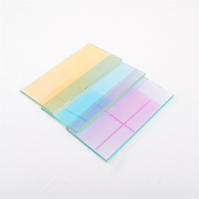 3mm 6mm Colorful Glass UV Dichroic Coating Glass