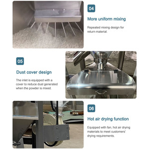 Orme hạt nhỏ NGANG HẠT giống 0.5m ³ kết hợp đôi dọc mixer và máy nghiền thức ăn chăn nuôi - Product Image 5