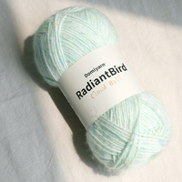 Fil à tricoter Cloud Ball Domi 50g/130m, mélange coton acrylique, couleurs populaires, idéal pour coussins de sol, écharpes et châles