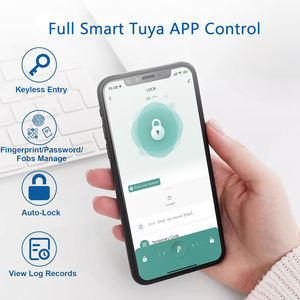Eseye 2026 Nieuwe Aanwinst Slimme Deurklink Intelligent APP Afstandsbediening Deurslot BLE Slimme Deurslot met Tuya Mobiele APP - Product Image 6