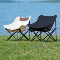 Ensemble de chaises pliantes d'extérieur modernes, légères, en fer, imperméables, faciles à transporter, portables pour le camping, les pique-niques, les voyages, meubles d'extérieur