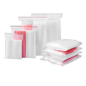 Sacs Ziplock transparents refermables en plastique, sacs de rangement rectangulaires, capacité 1-3L, récipient alimentaire polyvalent JCZFD-EY3 - Product Image 1