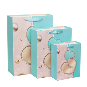 Customizable <strong>Printing</strong> Gift Jewelry Jewellery Luxury Packaging <strong>Paper</strong> <strong>Bags</strong> <strong>With</strong> Your Own <strong>Logo</strong> - Product Image 1