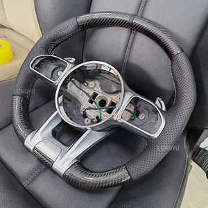 Volant sport en fibre de carbone pour Mercedes Benz C63 E53 E63 S63 S65 CLA45 CLS55 CLS63 SLC43 SLK55 <span class=keywords><strong>AMG</strong></span> Volant - Product Image 4
