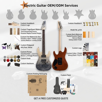 Clevan Metallic Red 41 Inch 5 String Electric Bass Guitar Okoume Wood Maple Neck Rosewood Fingerboard 24 Frets S-S Pickups