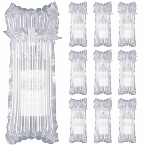Custom Air Filled Inflatable Pillow <b>Wrap</b> <b>Roll</b> Air Column Packaging Wine Bottle Protector Product <b>Bubble</b> Bag for Bottles - Product Image 1