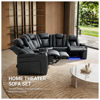 Canapé en similicuir de luxe en forme de L pour villa haut de gamme, style nordique moderne Louis Donn, multifonction électrique, éponge, pour salon