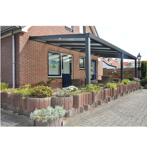 Pergola d'extérieur en <span class=keywords><strong>Aluminium</strong></span> avec toit en Polycarbonate, bâche pour couverture de balcon - Product Image 1