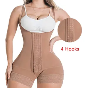 Wholesale Fajas Colombianas Shapewear Fajas-Colombianas-Por-Mayor Post Surgery Compression Garment Colombian Girdles Shapers