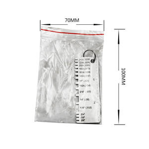 Jauge d'inspection de soudure en acier inoxydable, outil de mesure d'épaisseur en aluminium et plastique, instrument multi-matériaux pour l'inspection des soudures - Product Image 4