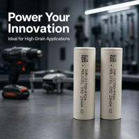 Celdas Cilíndricas Originales de Alta Capacidad 21700 3.6V 15.5Wh 4200mAh, Descarga Continua de 30a, Batería Molicel P42a