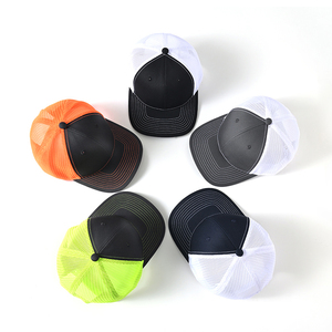 Casquette de sport à 6 panneaux en filet avec logo brodé personnalisé de haute qualité, casquette de camionneur pour hommes, prix de gros OEM - Product Image 1