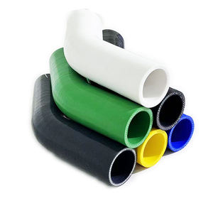 अच्छी गुणवत्ता वाली कार ब्रेएडेड लचीला इंटरकूलर टर्बो रेडिएटर रेड्यूटर रेड्यूसर 45 135 180 डिग्री सिलिकॉन कोहनी नली नली - Product Image 2