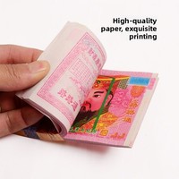 Papel Moneda de Gran Tamaño en Caja Completa para el Culto a los Antepasados, Limpieza de Tumbas, Uso en el Festival Qingming, Impresión en Huecograbado, Origen Guangdong