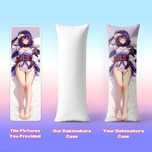 Housse de coussin anime personnalisée, coussin de corps, motif de dessin animé imprimé, oreillers <span class=keywords><strong>Otaku</strong></span> - Product Image 1