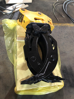 Grappin rotatif hydraulique pour excavatrice, grappin à roche rotatif, grappin à pierre pour excavatrice de 4t 5t