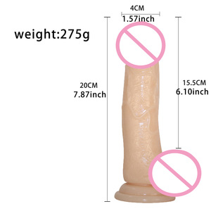 Dildo de Cristal de TPE Transparente de Alta Calidad, Utensilios Femeninos, Artículos Sexuales para Adultos, Pene Artificial con Ventosa, Alta Simulación - Product Image 3
