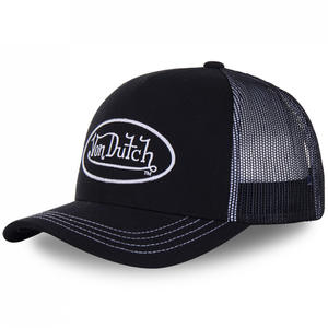 Casquette <span class=keywords><strong>de</strong></span> sport <span class=keywords><strong>Von</strong></span>, casquette <span class=keywords><strong>de</strong></span> camionneur néerlandaise personnalisée brodée, protection solaire, maille imperméable, logo personnalisable - pour le baseball, les activités <span class=keywords><strong>de</strong></span> plein air - Product Image 3