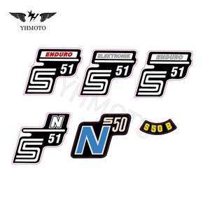 สติ๊กเกอร์ตกแต่งรถมอเตอร์ไซค์ YHMOTO สำหรับ Simson S50 S51 S60 S70 S80 SR50 SR80 KR51 KR52 Moped - Product Image 4