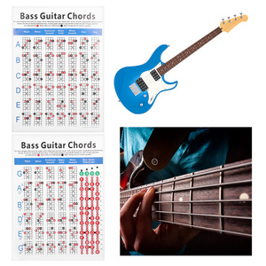 <span class=keywords><strong>Bass</strong></span> Guitar Chords Biểu Đồ <span class=keywords><strong>4</strong></span>-Chuỗi Điện Tài Liệu Tham Khảo Giấy Tập Thể Dục Công Cụ Cho Người Mới Bắt Đầu - Product Image 5