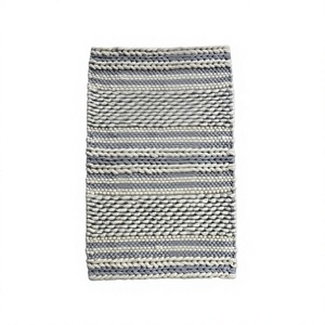 New Look Handmade Eco-Friendly Pebbles Wool Loop Braided Area Rug Trendy Modern Flat <b>Weave</b> Home Use - Product Image 1