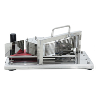 Cutter manuel industriel en acier inoxydable, pour légumes, fruits, tomates