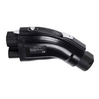 Adaptateur de charge rapide 250A CCS2 vers GB/T DC | Convertisseur de chargeur Combo 2 vers GBT EV | Compatible avec Tesla, ID.4, ID.6