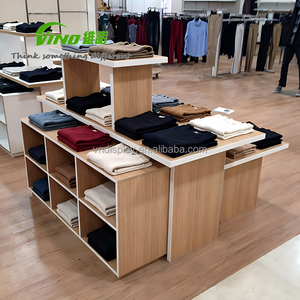 ตู้โชว์เสื้อผ้า ตู้เก็บของสำหรับห้างสรรพสินค้า ซูเปอร์มาร์เก็ต ตู้โชว์รองเท้าแบบ DIY - Product Image 1