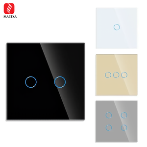 <span class=keywords><strong>Verre</strong></span> trempé adapté aux besoins du client d'interrupteur de lumière de contact de maison intelligente de <span class=keywords><strong>120</strong></span>*85mm - Product Image 3