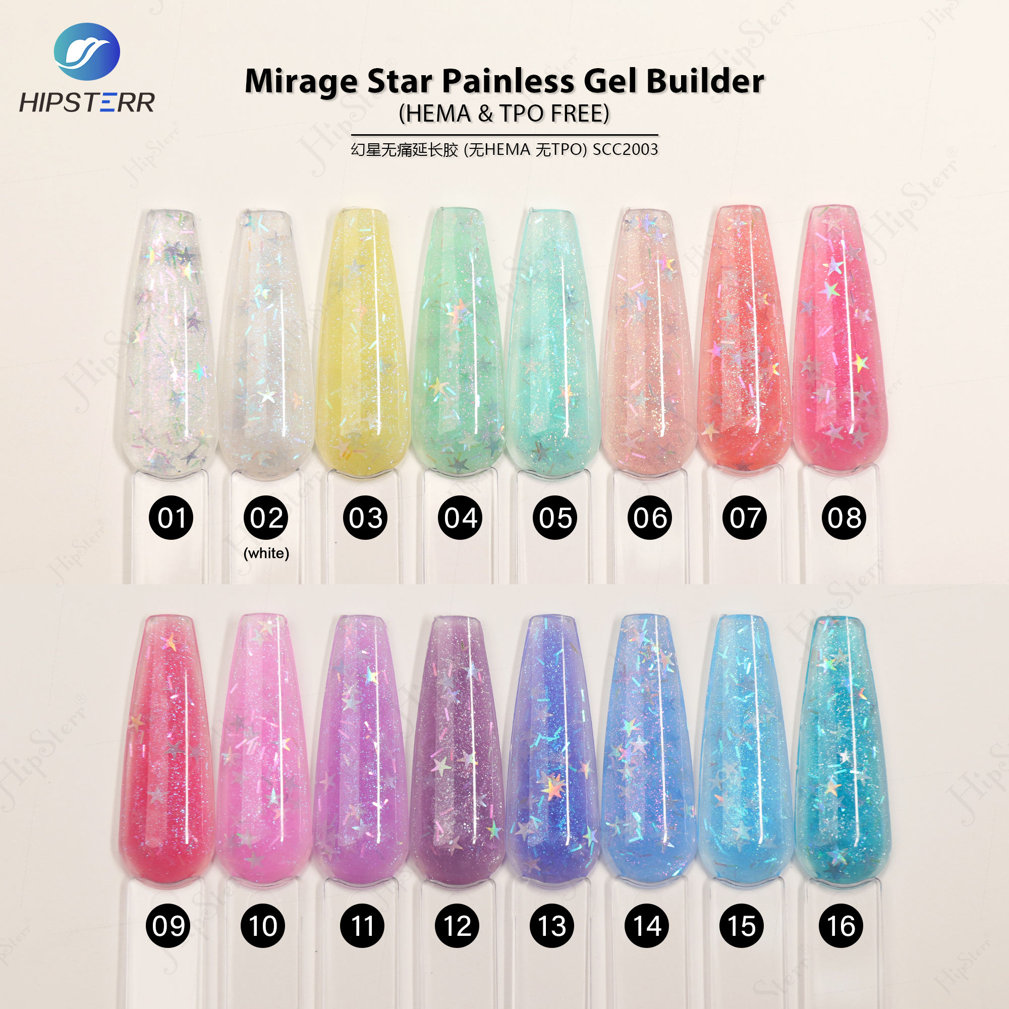 Mirage Star Painless Gel Builder (HEMA & TPO FREE)