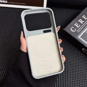 For Xiaomi 17 Pro Max 17ProMax Magnetic Matte Shockproof <b>Phone</b> Case For Xiaomi Mi 17 Pro 17Pro Dual Color Skin-Feel Cover Bumper - Product Image 3
