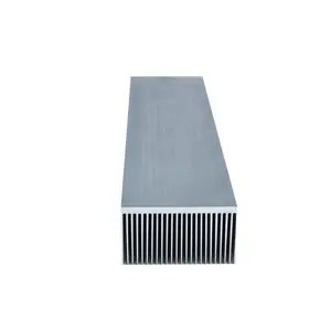 Nhôm đùn hồ sơ tản nhiệt CNC phay Anodizing 6063 nhôm tản nhiệt 69*36*100mm