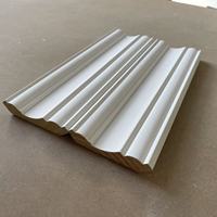 Moldura de Pino Blanco Imprimado de Perfil Pequeño, Tamaño Personalizado Directo de Fábrica para Sala de Estar, Dormitorio, Pasillo, Acabado Decorativo, Suministro al por Mayor
