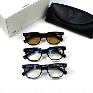 نظارات شمسية جديدة لعام <span class=keywords><strong>2026</strong></span> بتصميم عتيق وأنيق للرجال والنساء، إطار مربع، حماية من الأشعة فوق البنفسجية 400، نظارات أسيتات يونيسكس بتصميم مونستر - Product Image 1