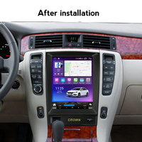 MEKEDE voiture gps navigation Android auto voiture-play écran tactile radio lecteur vidéo pour Toyota crown 2005-2009