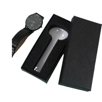 Boîtes rigides personnalisées en papier d'art de luxe pour lunettes de vue et de soleil, forme carrée, matériaux recyclés, doublure en éponge