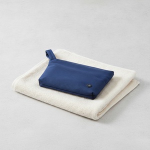 Bolsa de Cosméticos Minimalista Ecológica Reciclada, Bolsa de Aseo Acolchada, Impermeable, Multicapa, Ligera, para Viaje - Product Image 5