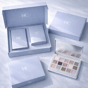 Palette de fards à paupières, boîte d'expédition cosmétique, boîte d'expédition en carton ondulé, boîte d'expédition pour coffret cadeau, boîte d'expédition personnalisée imprimée - Product Image 1