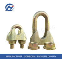 Pince à câble galvanisée, attache-câble, matériel de quincaillerie pour câbles, vente en gros d'usine
