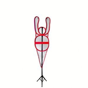 Maniquí de Entrenamiento de Baloncesto Ajustable con Base de Acero Resistente, Maniquí de Defensa para Prácticas de Tiro, Servicio OEM - Product Image 3